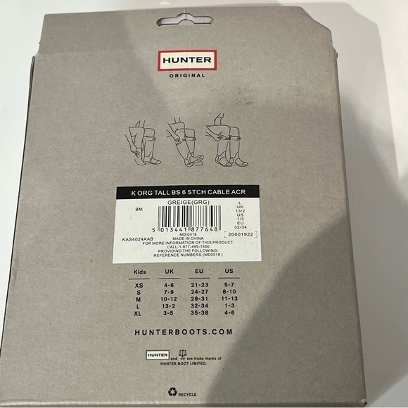 Hunter boots, fleece boot sock - Picture 4 of 4